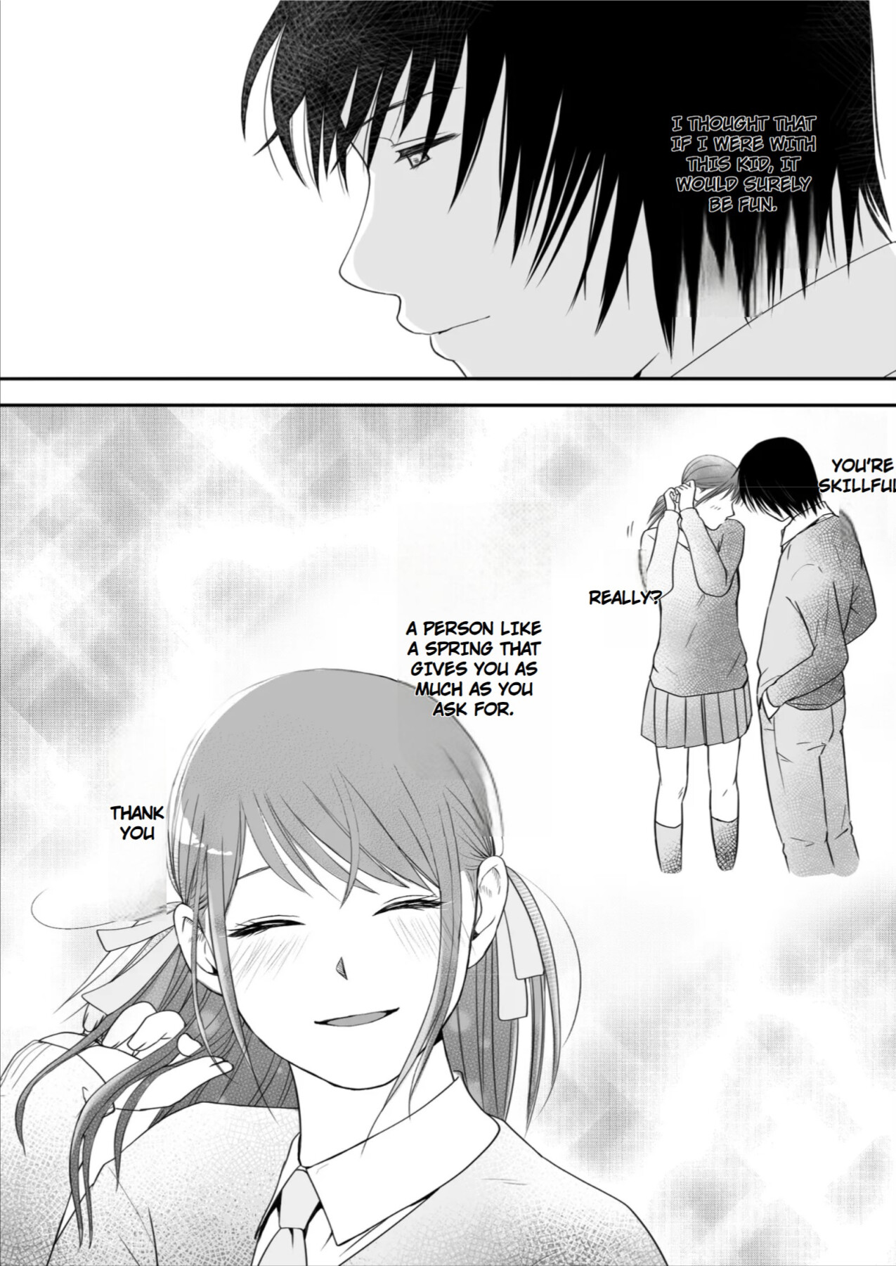 Hentai Manga Comic-You Said It'd Just Be Grinding... But You Ended up Slipping It In. Now I'm Just the Top Student's Toy 3.-Read-121